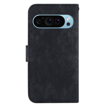 For Google Pixel 9 Little Tiger Embossed Leather Phone Case(Black) - Google Cases by PMC Jewellery | Online Shopping South Africa | PMC Jewellery | Buy Now Pay Later Mobicred