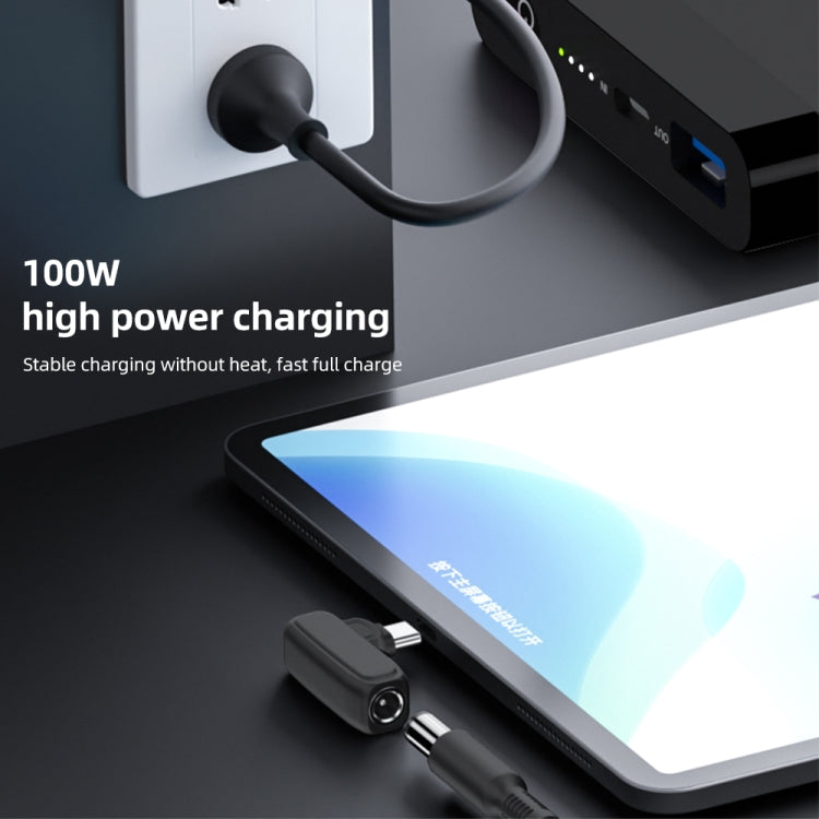 100W J 4.8X1.7mm Female to USB-C/Type-C Male Plug Charging Adapter - Universal Power Adapter by PMC TechLife | Online Shopping South Africa | PMC TechLife | Buy Now Pay Later Mobicred
