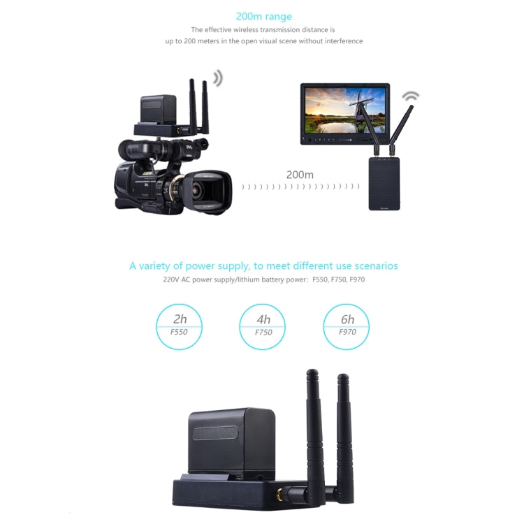 Measy T1 4K HDMI 2.0 Wireless Audio Video Transmitter Receiver Extender Transmission System, Transmission Distance: 200m, EU Plug(Black) - free shipping - PMc TechLife - Order now!