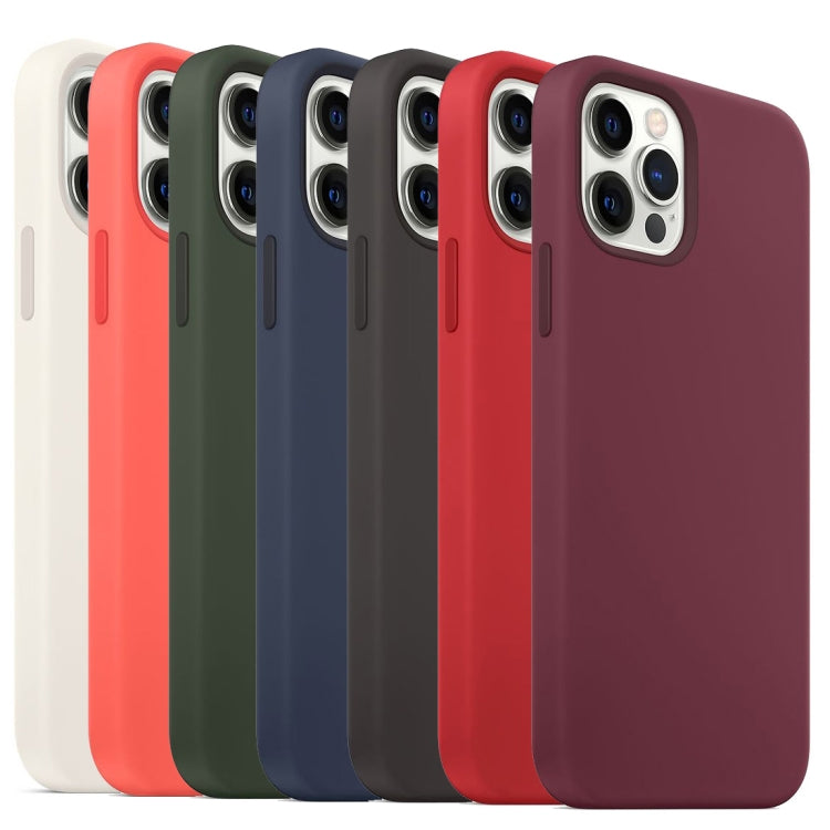 For iPhone 13 mini Liquid Silicone Full Coverage MagSafe Phone Case(Black) - iPhone 13 mini Cases by PMC TechLife | Online Shopping South Africa | PMC TechLife | Buy Now Pay Later Mobicred