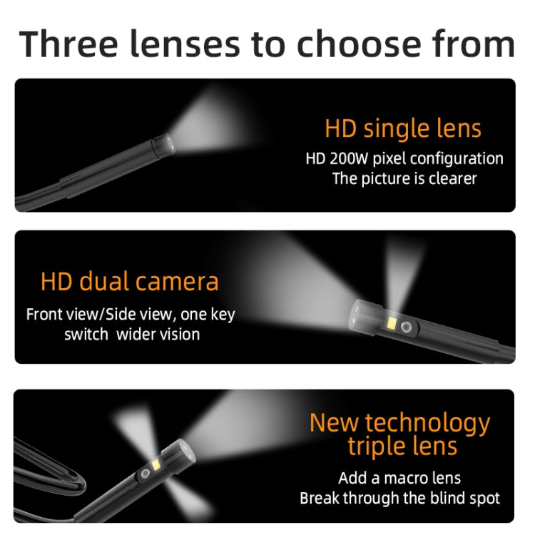 T23 3.9mm Single Lens 7 inch Screen Industrial Endoscope, Spec:5m Tube -  by PMC TechLife | Online Shopping South Africa | PMC TechLife | Buy Now Pay Later Mobicred