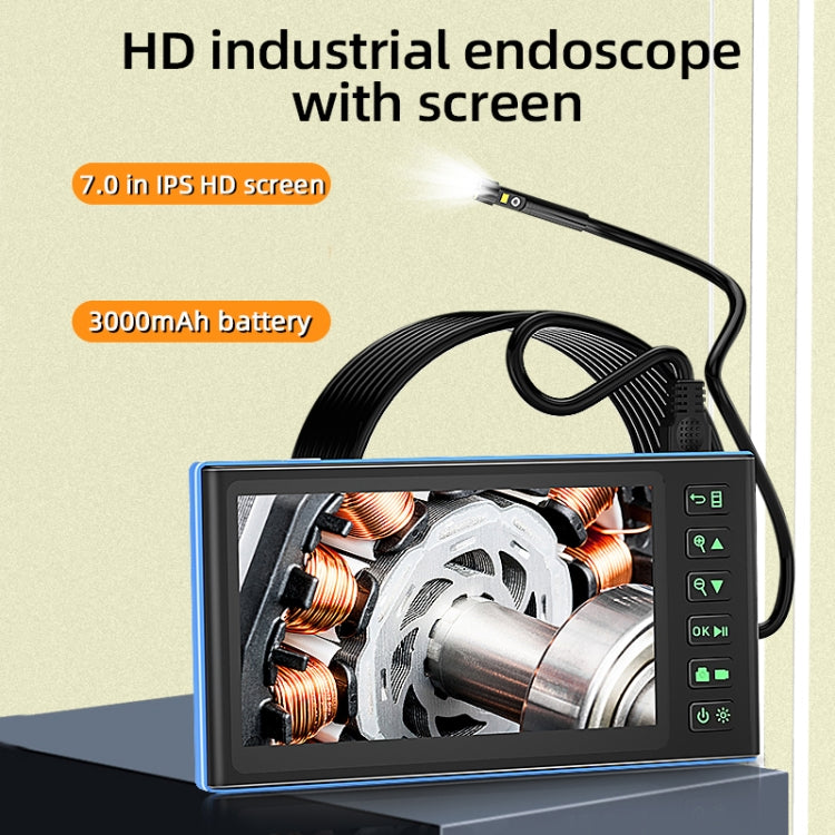 T23 7.9mm Three Lenses 7 inch Screen Industrial Endoscope, Spec:1m Tube -  by PMC TechLife | Online Shopping South Africa | PMC TechLife | Buy Now Pay Later Mobicred