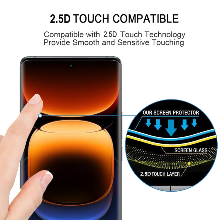 For vivo iQOO 12 Pro 25pcs 3D Curved Edge Full Screen Tempered Glass Film - iQOO 12 Pro Tempered Glass by PMC Jewellery | Online Shopping South Africa | PMC Jewellery | Buy Now Pay Later Mobicred