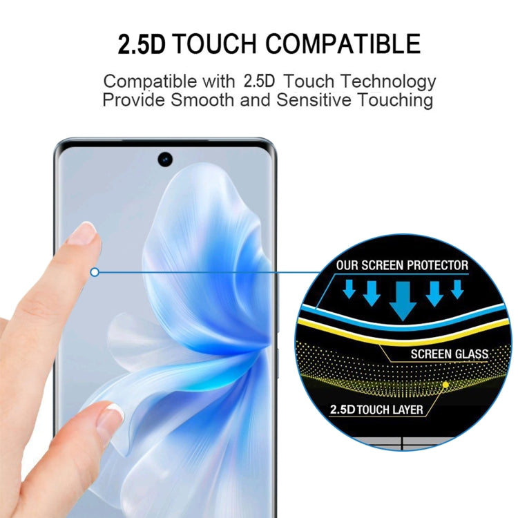 For vivo S18 Pro 25pcs 3D Curved Edge Full Screen Tempered Glass Film - S18 Pro Tempered Glass by PMC Jewellery | Online Shopping South Africa | PMC Jewellery | Buy Now Pay Later Mobicred