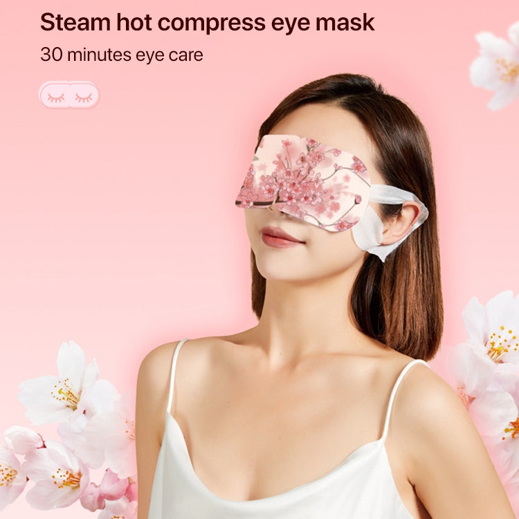 DisposableRelieve eye Fatigue Heated Steam Eye Mask 10 / Box(Cherry Blossoms) - free shipping - PMC TechLife - Order now!