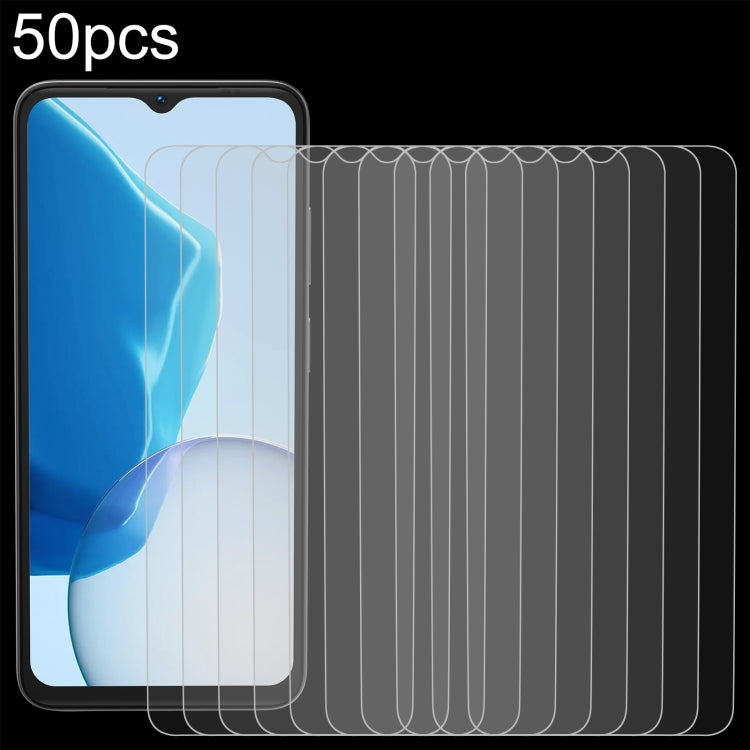 For DOOGEE N55 50pcs 0.26mm 9H 2.5D Tempered Glass Film - For Doogee by PMC Jewellery | Online Shopping South Africa | PMC Jewellery | Buy Now Pay Later Mobicred