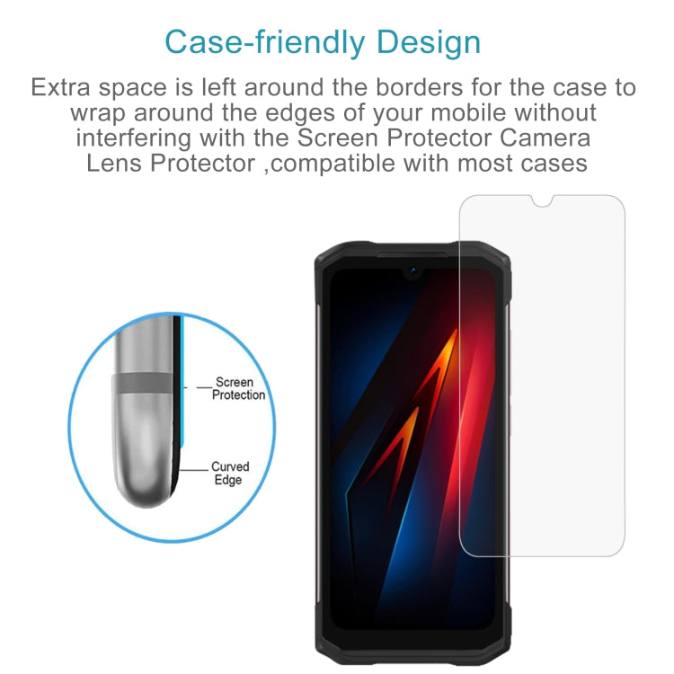 For DOOGEE S Punk 50pcs 0.26mm 9H 2.5D Tempered Glass Film - For Doogee by PMC TechLife | Online Shopping South Africa | PMC TechLife | Buy Now Pay Later Mobicred