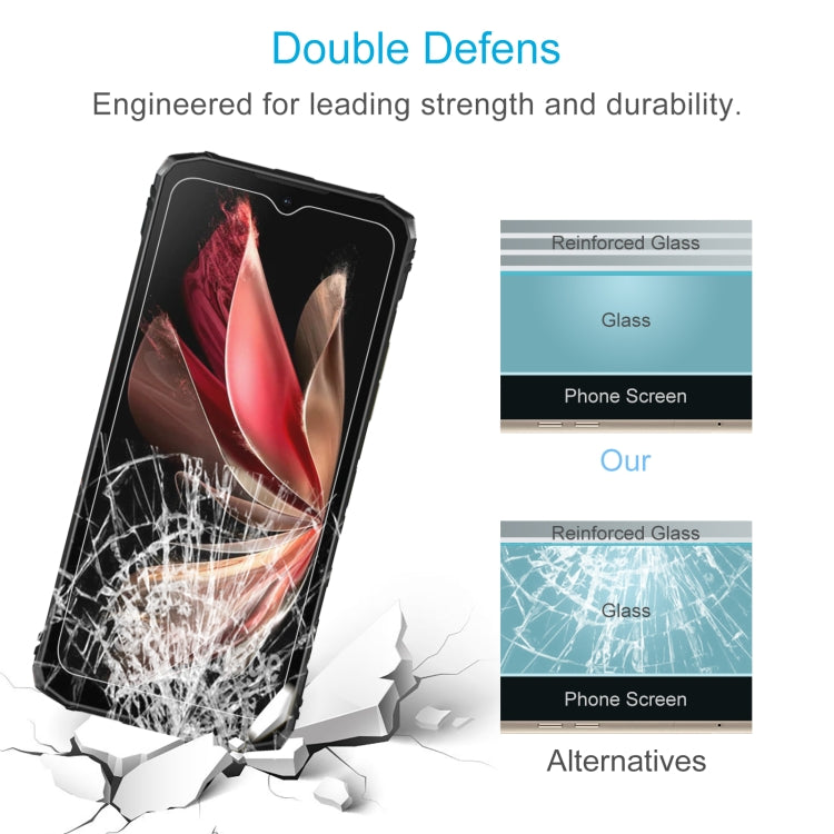 For DOOGEE Blade10 Pro 50pcs 0.26mm 9H 2.5D Tempered Glass Film - For Doogee by PMC TechLife | Online Shopping South Africa | PMC TechLife | Buy Now Pay Later Mobicred
