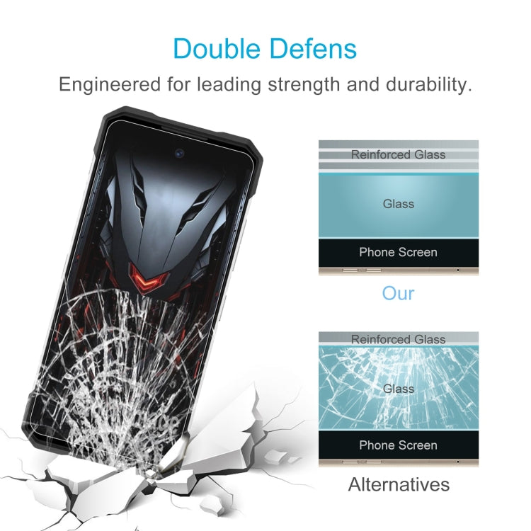 For DOOGEE S200 / S200X 50pcs 0.26mm 9H 2.5D Tempered Glass Film - For Doogee by PMC TechLife | Online Shopping South Africa | PMC TechLife | Buy Now Pay Later Mobicred