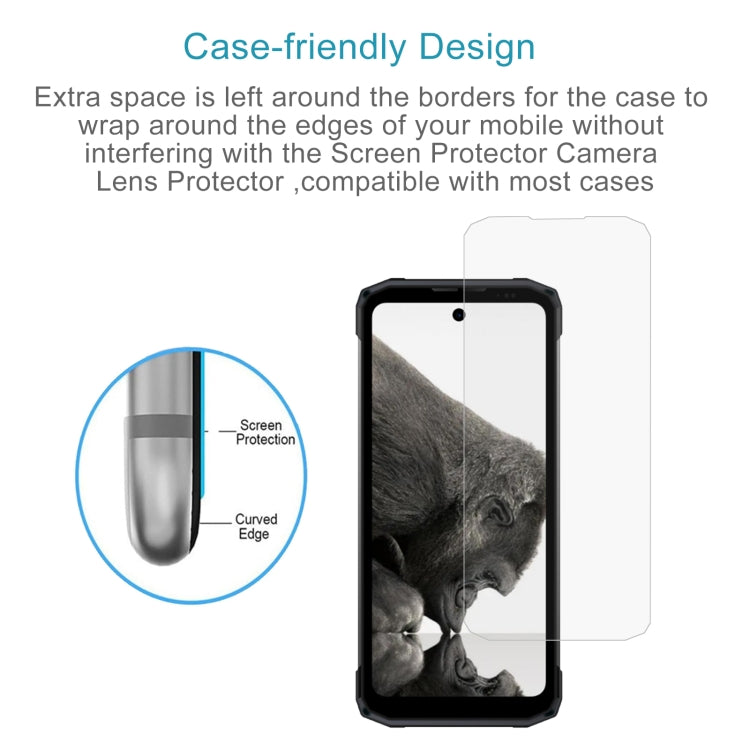 For DOOGEE Fire 6 Power 50pcs 0.26mm 9H 2.5D Tempered Glass Film - free shipping - PMC TechLife - Order now!