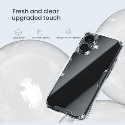 For iPhone 16 Plus NILLKIN Ultra Clear PC + TPU Phone Case(Transparent) - iPhone 16 Plus Cases by NILLKIN | Online Shopping South Africa | PMC Jewellery | Buy Now Pay Later Mobicred