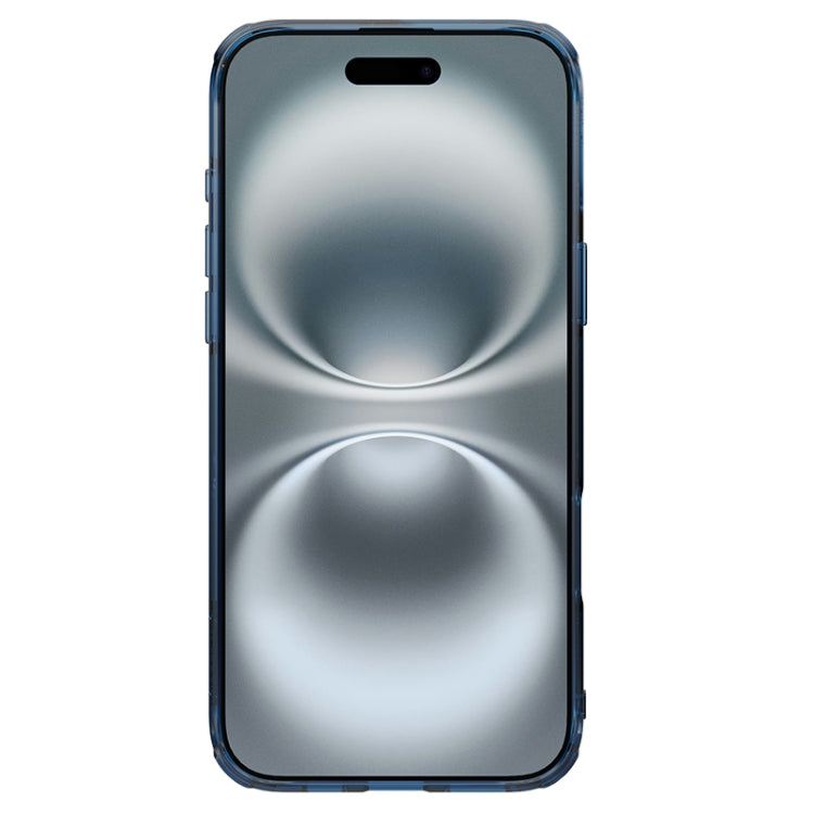 For iPhone 16 Plus NILLKIN Ultra Clear PC + TPU Phone Case(Blue) - iPhone 16 Plus Cases by NILLKIN | Online Shopping South Africa | PMC Jewellery | Buy Now Pay Later Mobicred