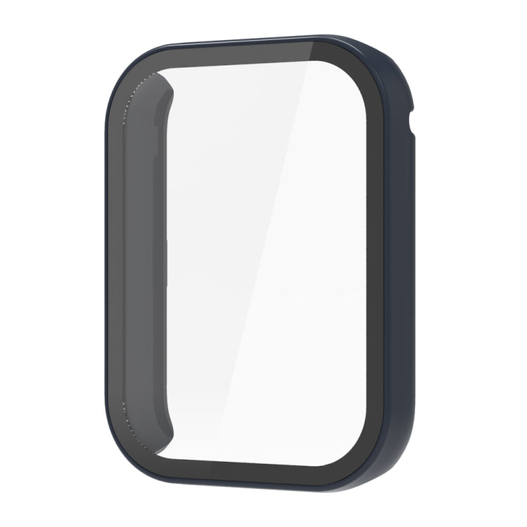 For Xiaomi Mi Band 8 Pro PC + Tempered Film Integrated Watch Protective Case(Midnight Blue) - Watch Cases by PMC TechLife | Online Shopping South Africa | PMC TechLife | Buy Now Pay Later Mobicred