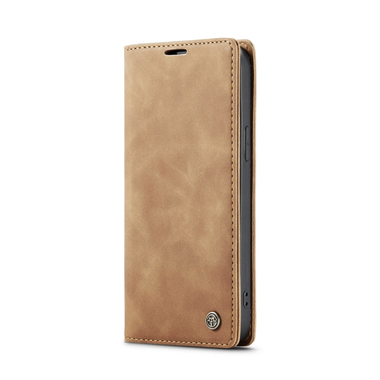 For iPhone 15 Pro CaseMe 013 Multifunctional Horizontal Flip Leather Phone Case(Brown) - iPhone 15 Pro Cases by CaseMe | Online Shopping South Africa | PMC Jewellery | Buy Now Pay Later Mobicred