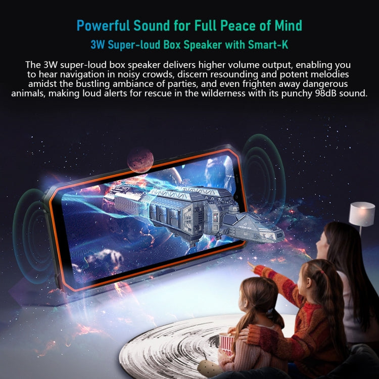 Blackview BV6200 Pro, 6GB+128GB, IP68/IP69K/MIL-STD-810H, 6.56 inch Android 13 MediaTek Helio P35 Octa Core, Network: 4G, OTG(Black) - free shipping - PMC TechLife - Order now!