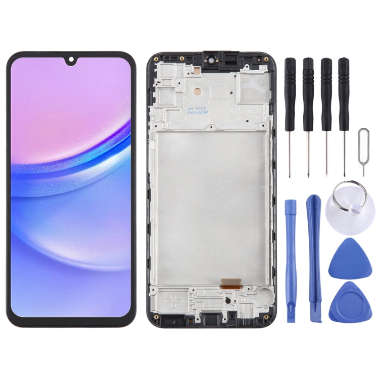 For Samsung Galaxy A15 5G SM-A156B TFT LCD Screen Digitizer Full Assembly with Frame, Not Supporting Fingerprint Identification - LCD Screen by PMC Jewellery | Online Shopping South Africa | PMC Jewellery | Buy Now Pay Later Mobicred
