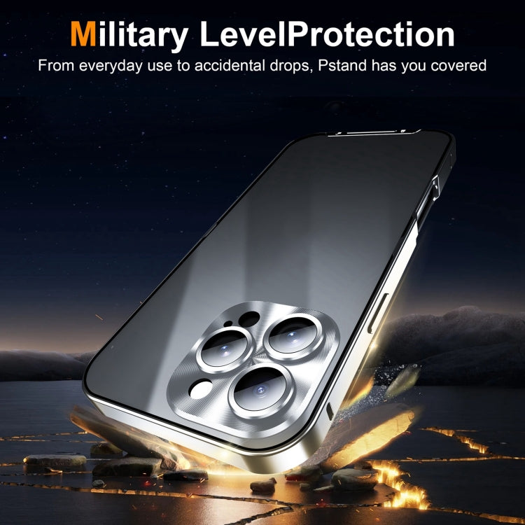 For iPhone 16 Pro Max Frosted Metal Phone Case(Silver) - iPhone 16 Pro Max Cases by PMC Jewellery | Online Shopping South Africa | PMC Jewellery | Buy Now Pay Later Mobicred