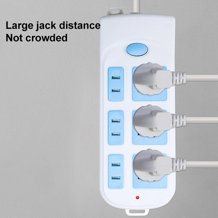 Anti-electric Shock Desk Power Strip Socket 8-position 3m, CN Plug - free shipping - PMC TechLife - Order now!