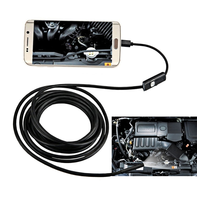 AN97 Waterproof Micro USB Endoscope Snake Tube Inspection Camera for Parts of OTG Function Android Mobile Phone, with 6 LEDs, Lens Diameter:8mm(Length: 3.5m) -  by PMC Jewellery | Online Shopping South Africa | PMC Jewellery | Buy Now Pay Later Mobicred