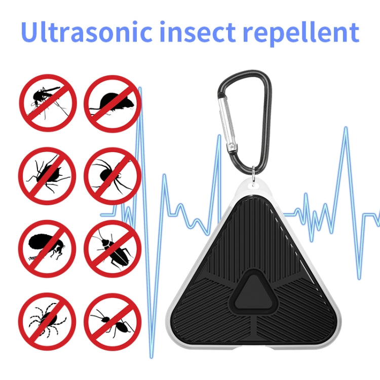 709 Outdoor Camping Ultrasonic Portable Mosquito Repeller(Black) - Outdoor Insect Repellent by PMC Jewellery | Online Shopping South Africa | PMC Jewellery | Buy Now Pay Later Mobicred