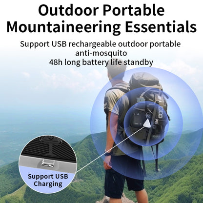 709 Outdoor Camping Ultrasonic Portable Mosquito Repeller(White) - Outdoor Insect Repellent by PMC Jewellery | Online Shopping South Africa | PMC Jewellery | Buy Now Pay Later Mobicred