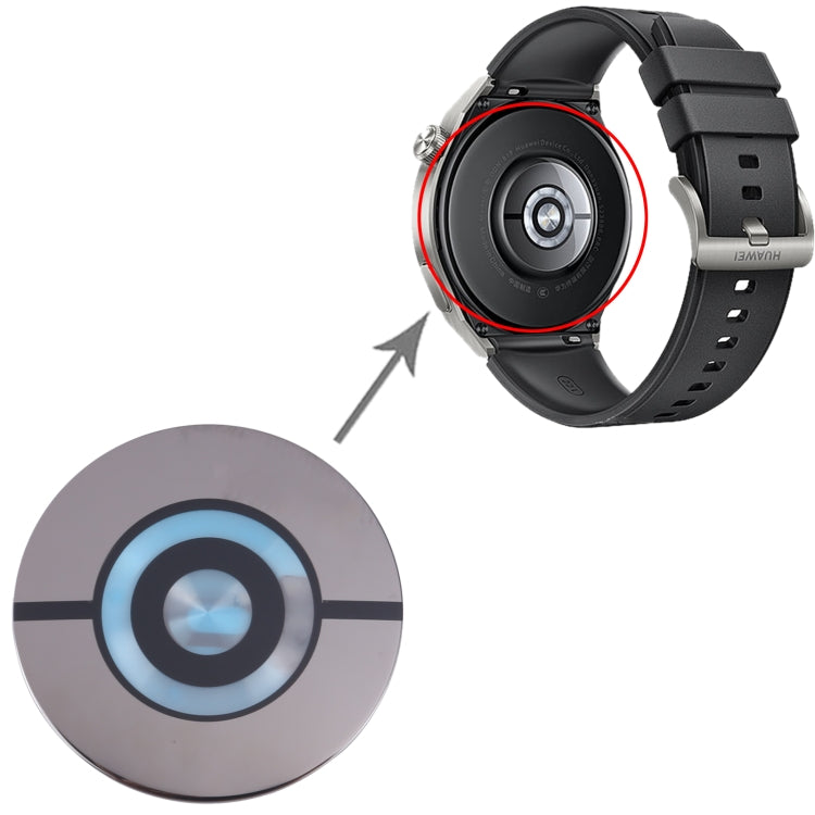 For Huawei Watch Ultimate Original Heart-rate Sensor Glass Lens Cover - For Huawei by PMC Jewellery | Online Shopping South Africa | PMC Jewellery | Buy Now Pay Later Mobicred