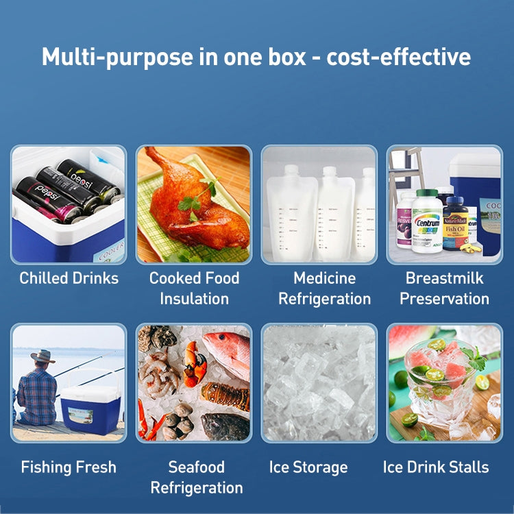Portable Car Outdoor Ice Bucket Cooler mini Refrigerator 5L - Refrigerators by PMC TechLife | Online Shopping South Africa | PMC TechLife | Buy Now Pay Later Mobicred