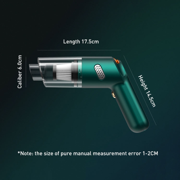 KBN-010 10000Pa Powerful Car Cordless Vacuum Cleaner Handheld Cleaning Tool, Spec:Premium Version(White) - free shipping - PMC TechLife - Order now!