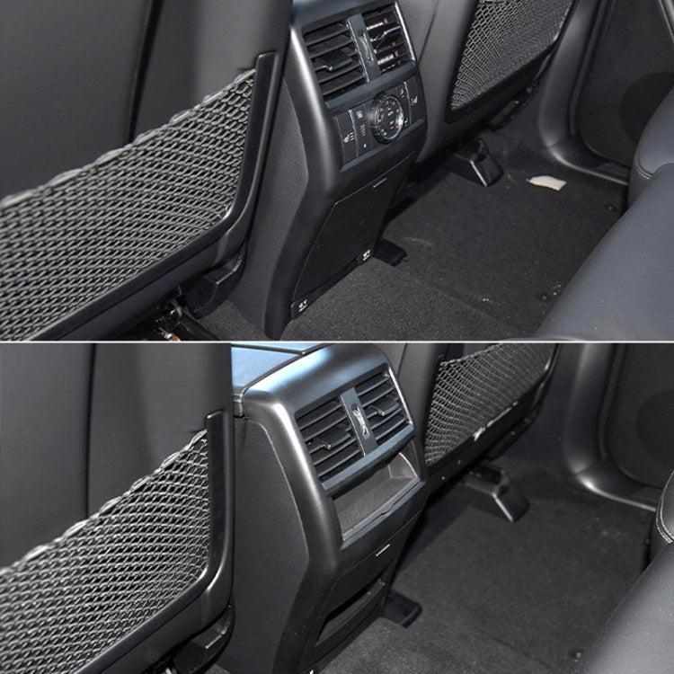 For Mercedes Benz ML320 / GL450 Car Rear Air Conditioner Air Outlet Panel Cover 166 680 7403, Style:Dual Hole(Carbon Fiber) - Air Conditioning System by PMC TechLife | Online Shopping South Africa | PMC TechLife | Buy Now Pay Later Mobicred