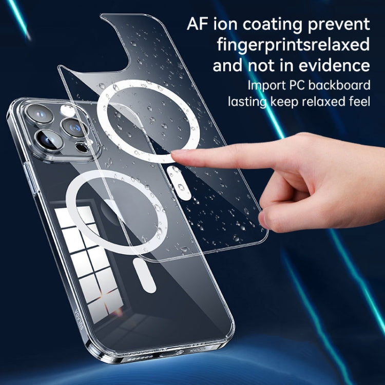 For iPhone 16 SULADA Jingpin Series MagSafe All-inclusive Lens Electroplated TPU Phone Case(Transparent) - free shipping - PMC Jewellery - Order now!