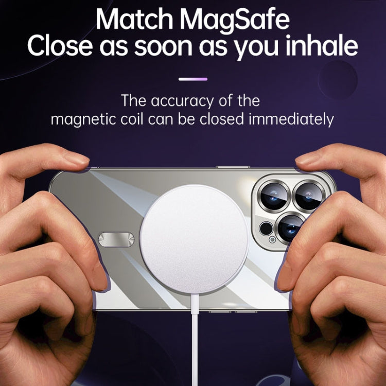 For iPhone 15 Pro SULADA MagSafe Plating TPU Shockproof Phone Soft Case(Black) - iPhone 15 Pro Cases by SULADA | Online Shopping South Africa | PMC TechLife | Buy Now Pay Later Mobicred