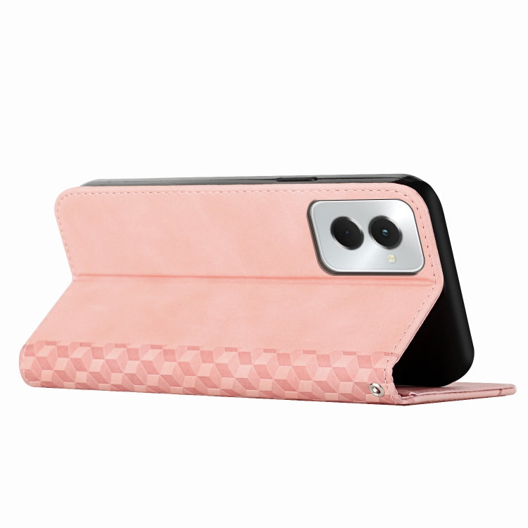 For Motorola Moto G Power 5G 2024 Diamond Splicing Skin Feel Magnetic Leather Phone Case(Rose Gold) - Motorola Cases by PMC Jewellery | Online Shopping South Africa | PMC Jewellery | Buy Now Pay Later Mobicred