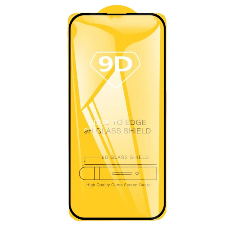 For iPhone 16 9D Full Glue Screen Tempered Glass Film - iPhone 16 Tempered Glass by PMC Jewellery | Online Shopping South Africa | PMC Jewellery | Buy Now Pay Later Mobicred