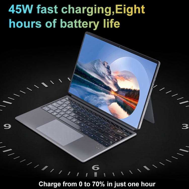 Pipo W14 14.1 inch 2 in 1 Tablet PC, 16GB+512GB, Windows 11 Intel Alder Lake N100 Quad Core, with Keyboard Leather Case - free shipping - PMC TechLife - Order now!