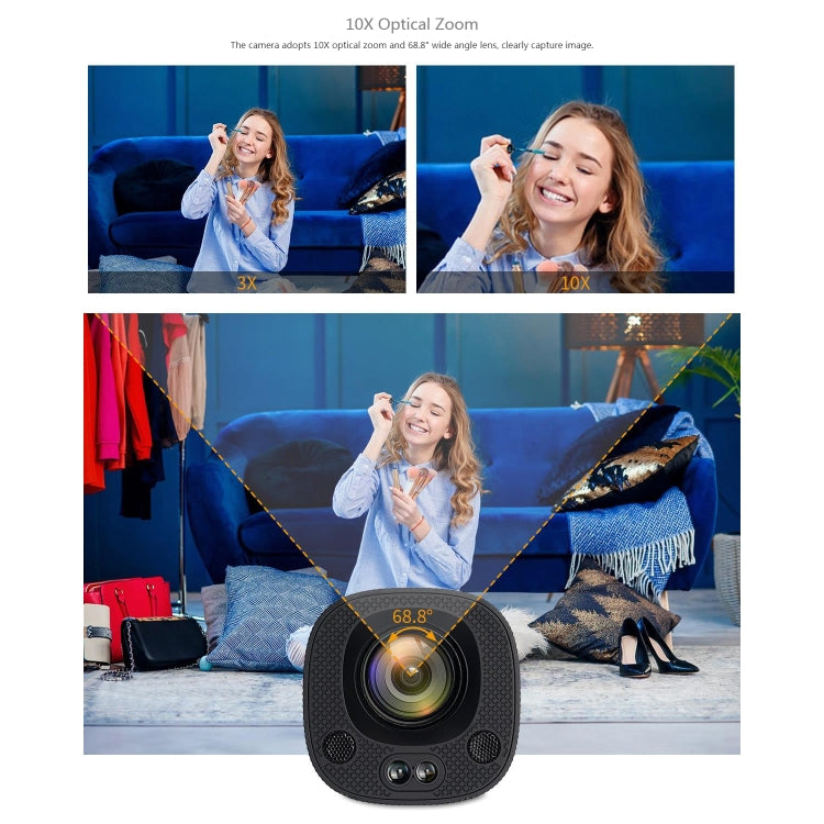 FEELWORLD HV10X Professional Streaming Camera Full HD 1080P 60fps USB 3.0 HDMI(EU Plug) - free shipping - PMc TechLife - Order now!