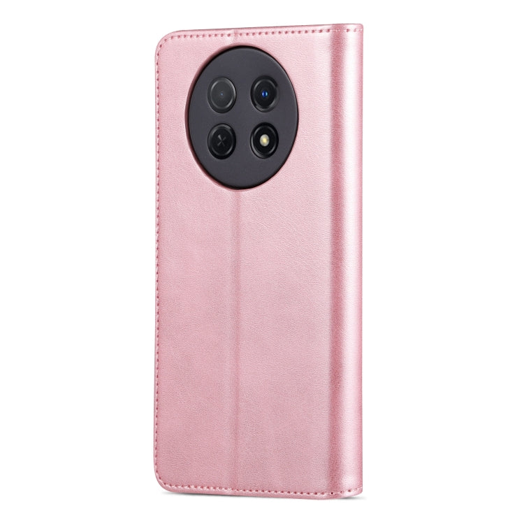 For Huawei Enjoy 60X/nova Y91 AZNS Skin Feel Calf Texture Flip Leather Phone Case(Rose Gold) - free shipping - PMC TechLife - Order now!