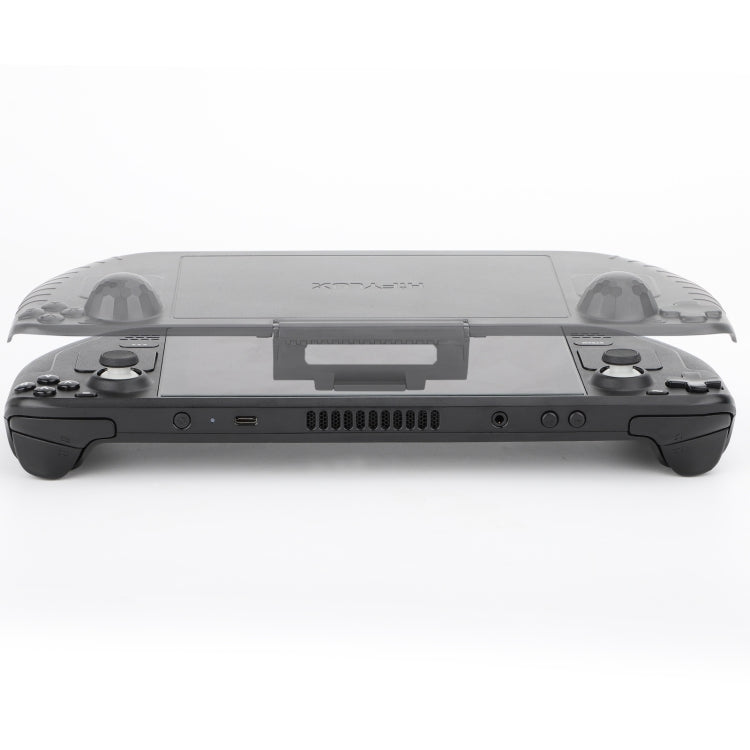 For Steam Deck Hifylux 3 in 1 Gaming Console Protector Guard Monitor Cover Sun Hood Kickstand Holder Mount(Black) - free shipping - PMC Jewellery - Order now!