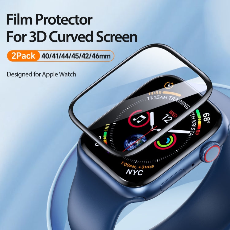 For Apple Watch Series 10 46mm DUX DUCIS Pmma Series 3D Surface Composite Soft Watch Film - free shipping - PMc TechLife - Order now!