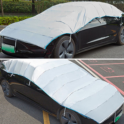 Automatic Retractable SUV Universal Sunshade Snow-proof Dust-proof Cover, Size:M - PE Material by PMC Jewellery | Online Shopping South Africa | PMC Jewellery | Buy Now Pay Later Mobicred