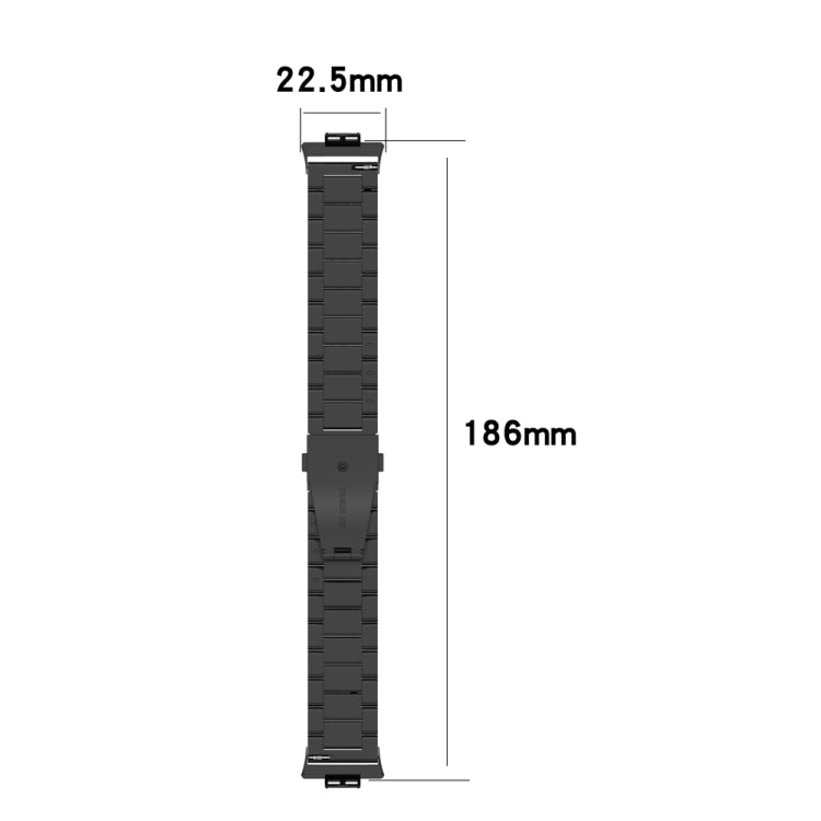 For Huawei Watch Fit Special Edition Three Strains Stainless Steel Watch Band(Rose Gold) - free shipping - PMC TechLife - Order now!