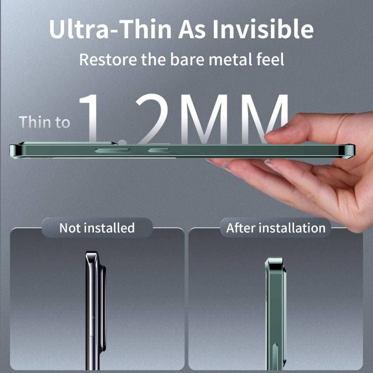For Xiaomi Redmi K60 Ultra / 13T / 13T Pro Aromatherapy Magnetic Metal Phone Case(Green) - free shipping - PMc TechLife - Order now!