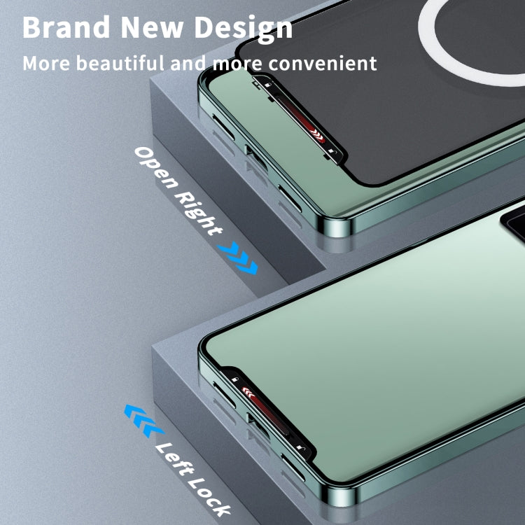 For Xiaomi Redmi K60 Ultra / 13T / 13T Pro Aromatherapy Magnetic Metal Phone Case(Green) - free shipping - PMc TechLife - Order now!