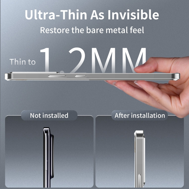 For Xiaomi Redmi K60 Ultra / 13T / 13T Pro Aromatherapy Magnetic Metal Phone Case(Silver) - free shipping - PMc TechLife - Order now!
