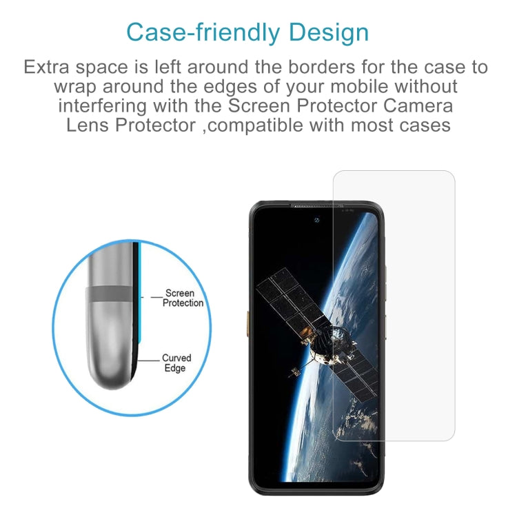 For Ulefone Armor 23 Ultra 50pcs 0.26mm 9H 2.5D Tempered Glass Film - Ulefone Tempered Glass by PMC Jewellery | Online Shopping South Africa | PMC Jewellery | Buy Now Pay Later Mobicred