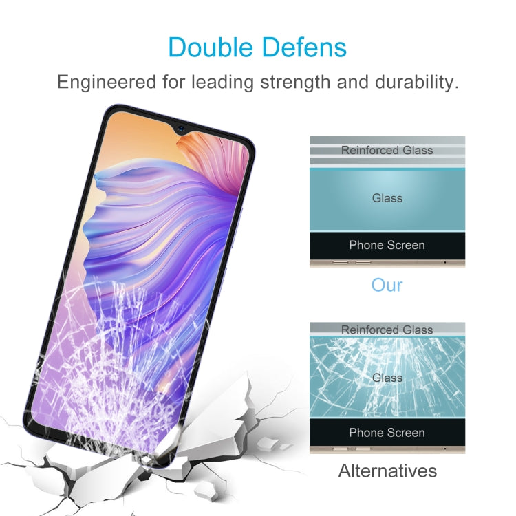 For Ulefone Note 21 50pcs 0.26mm 9H 2.5D Tempered Glass Film - Ulefone Tempered Glass by PMC Jewellery | Online Shopping South Africa | PMC Jewellery | Buy Now Pay Later Mobicred