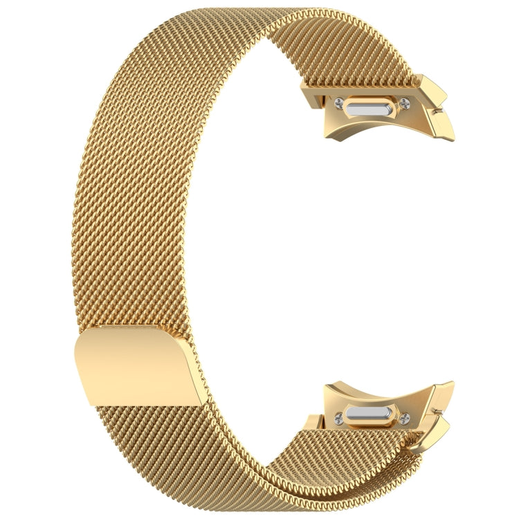 For Samsung Galaxy Watch 6 Button Style Milan Magnetic Metal Watch Band(Gold) - free shipping - PMC TechLife - Order now!