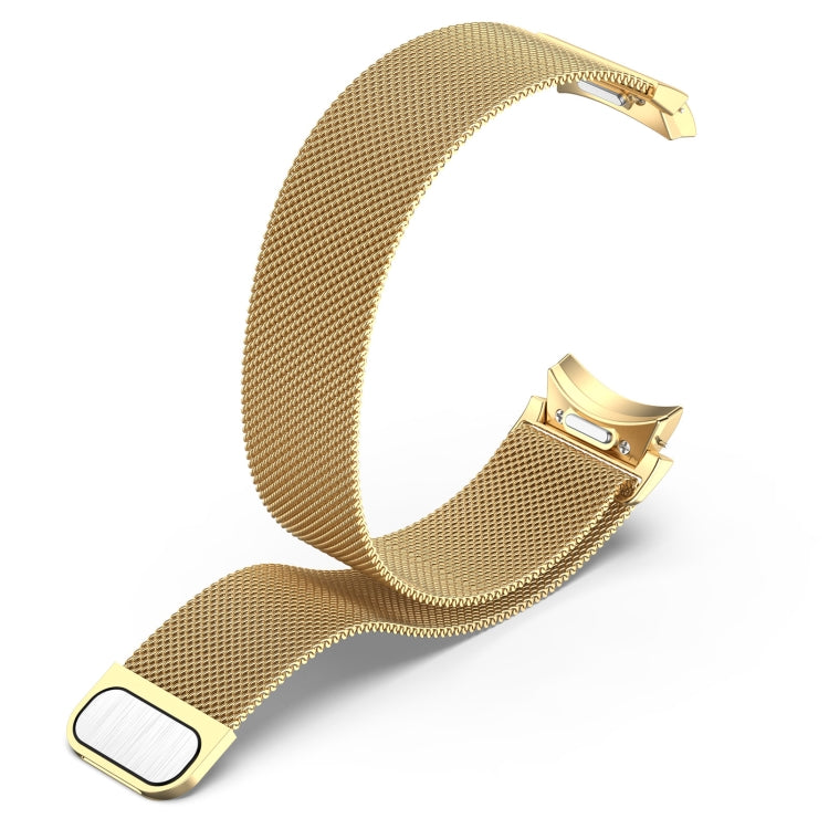 For Samsung Galaxy Watch 6 Button Style Milan Magnetic Metal Watch Band(Gold) - free shipping - PMC TechLife - Order now!