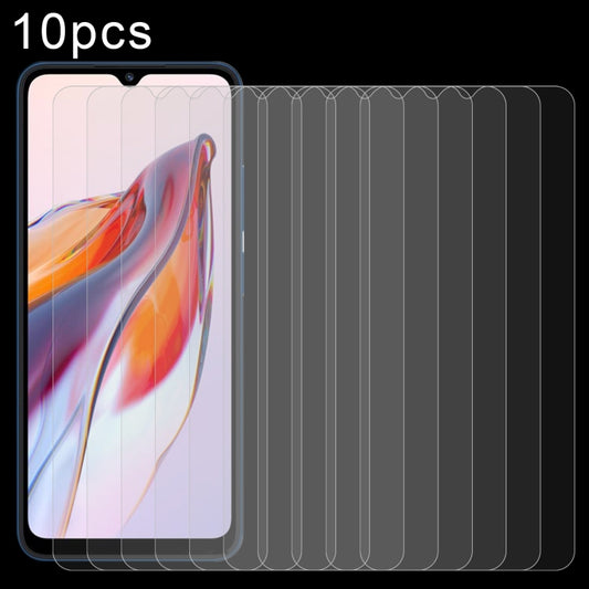 For Xiaomi Redmi 13C / 13C 5G 10pcs 0.26mm 9H 2.5D Tempered Glass Film - 13C Tempered Glass by PMC Jewellery | Online Shopping South Africa | PMC Jewellery | Buy Now Pay Later Mobicred