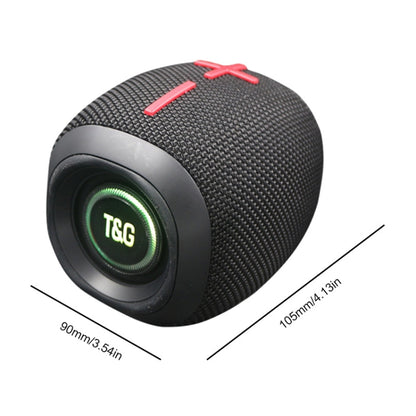 T&G TG-389 Portable Outdoor IPX5 Waterproof Wireless Bluetooth Speaker(Grey) - Waterproof Speaker by T&G | Online Shopping South Africa | PMC Jewellery | Buy Now Pay Later Mobicred