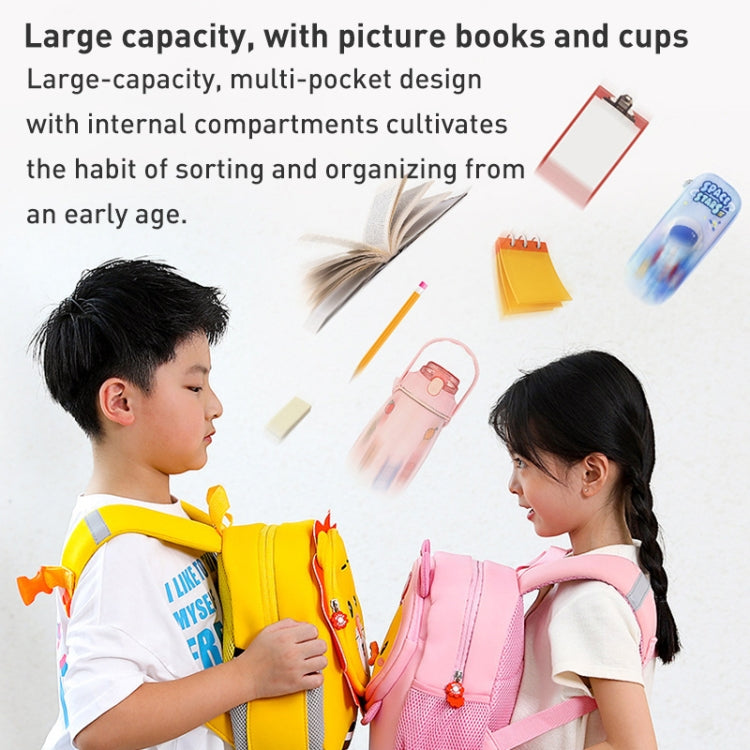 Children Cartoon Anti-Lost Large School Bag Backpack(Sunshine Lion) - Double-shoulder Bags by PMc TechLife | Online Shopping South Africa | PMc TechLife | Buy Now Pay Later Mobicred